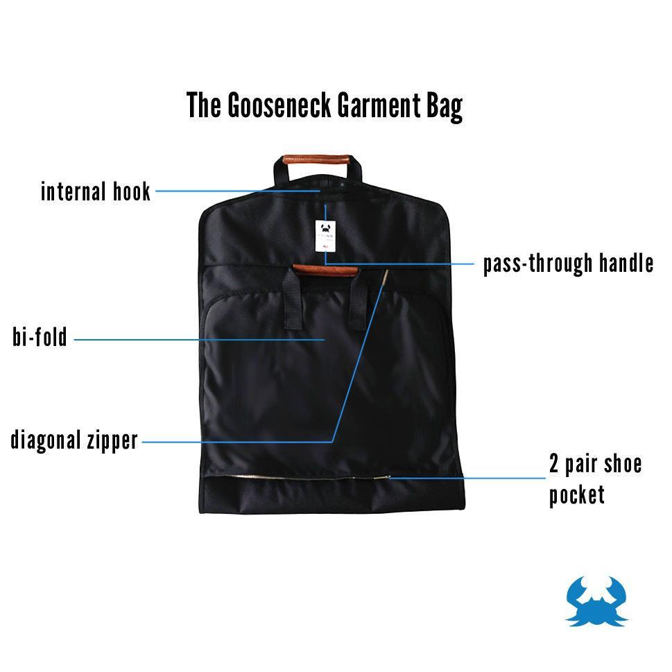 Carry On Garment Bag l Carry on Suit Bag l Garment Bag – Blue Claw